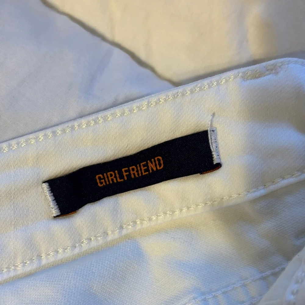 White Denim girlfriend Jeans